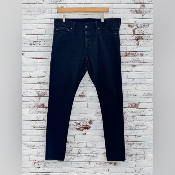 John Elliott The Cast 2 Mens Black Skinny Jeans 34 Minimalist Japanese Luxury - Picture 2 of 11